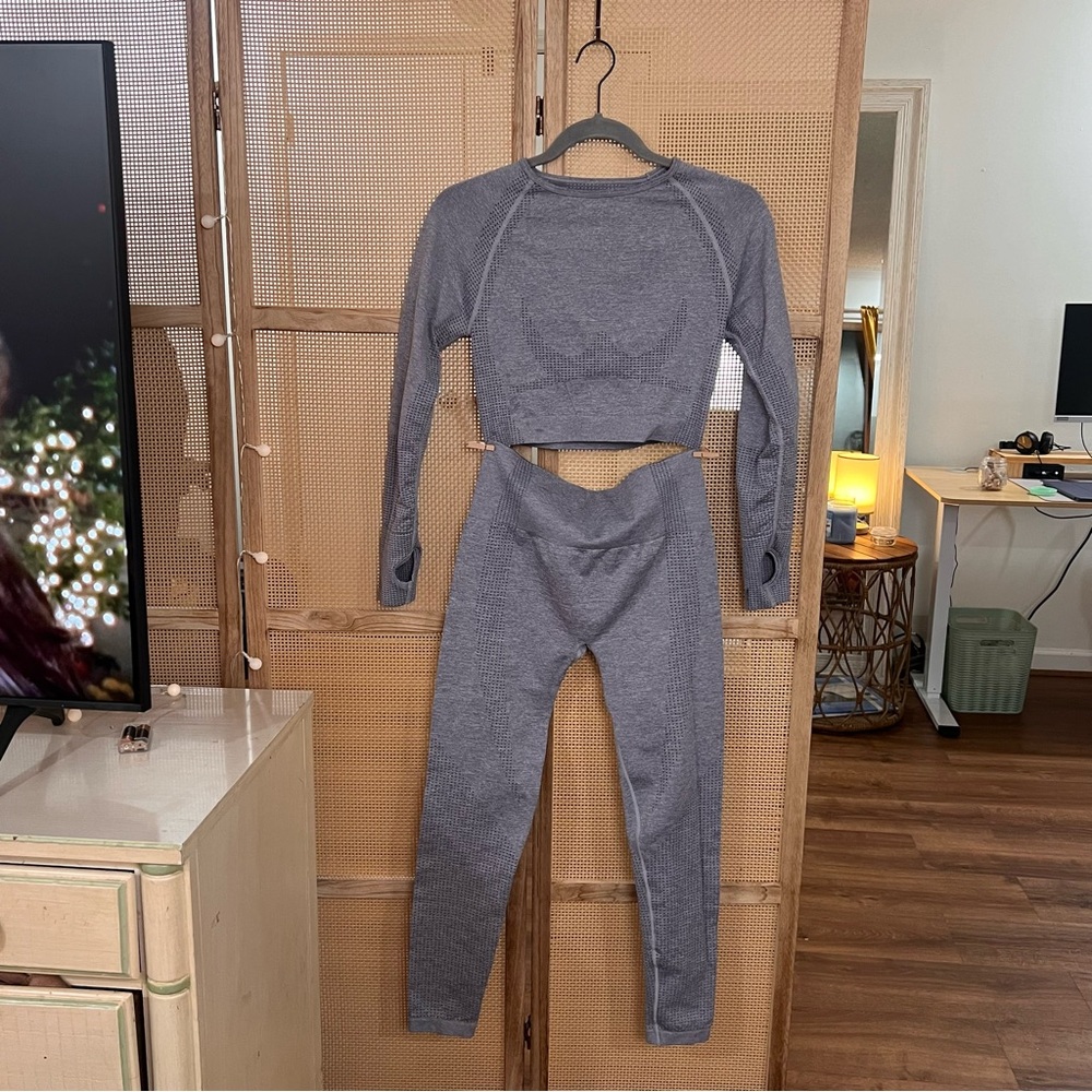 Women's Purple Workout Set